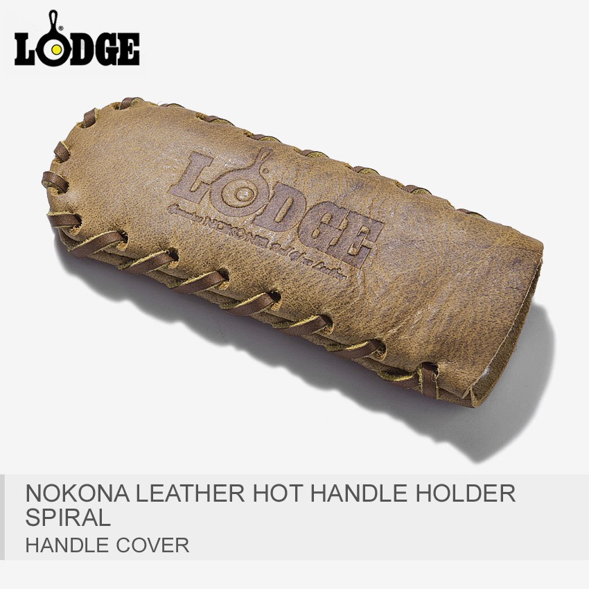 ゆうパケット可）LODGE ロッジ ハンドルカバー NOKONA レザー ホット