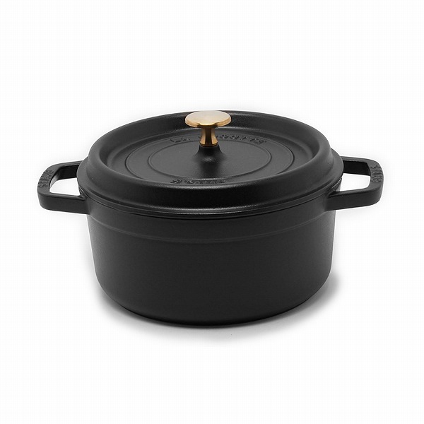 送料無料 ストウブ ココット鍋 ピコ ココット ラウンド 22cm STAUB 黒 レッド 赤 グレー ブランド ピコ 鍋 料理 両手鍋｜z-craft｜02