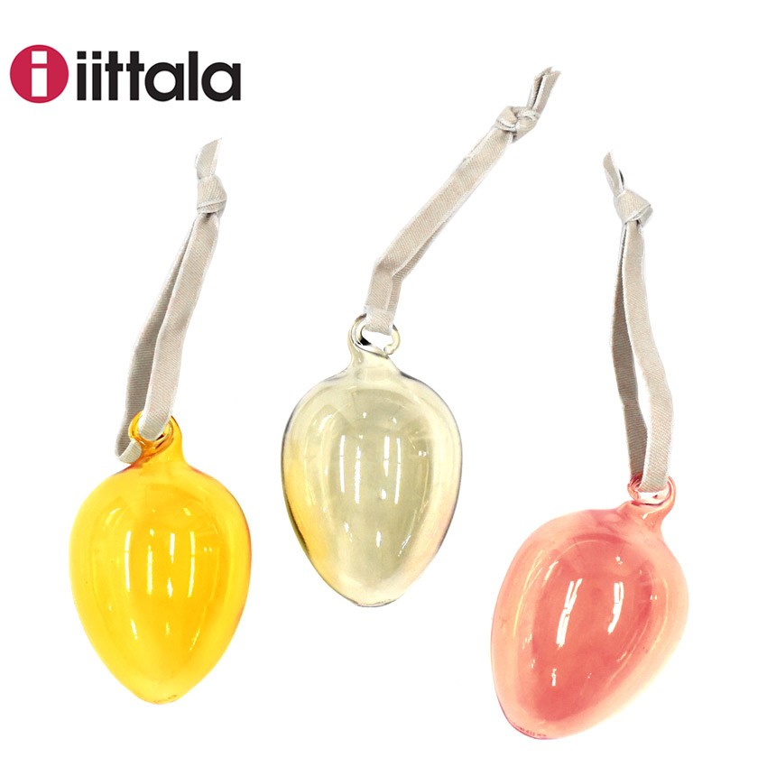 iittala イッタラ オーナメントエッグ 3ピースセット クリスマス