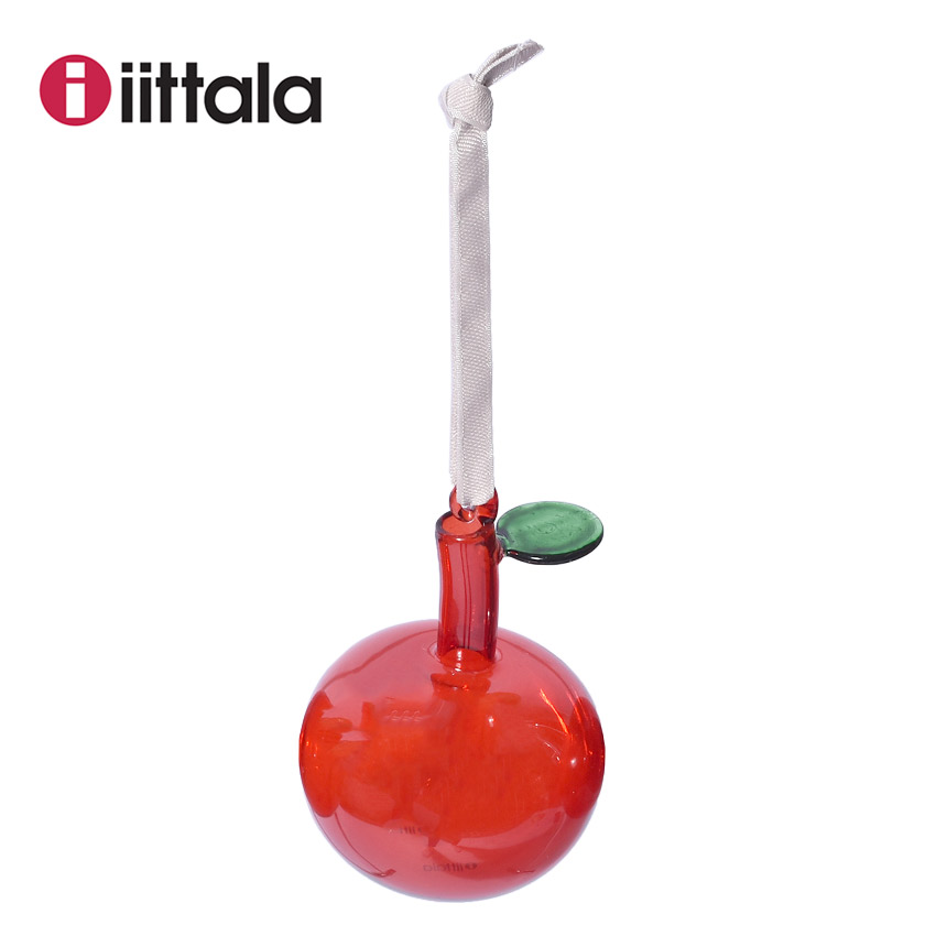 iittala（イッタラ） オーナメント ガラスアップル IITTALA 1055140