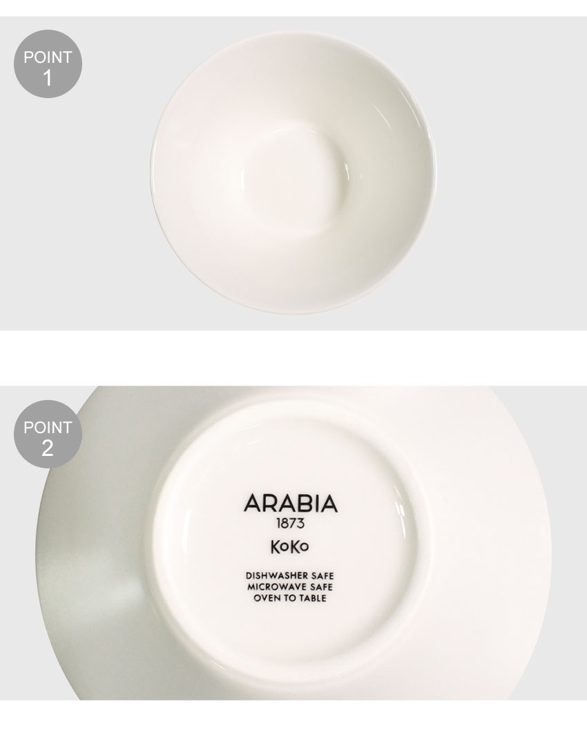 ARABIA（アラビア） 皿 ココ ボウル XSサイズ 0.25L ARABIA 1005768