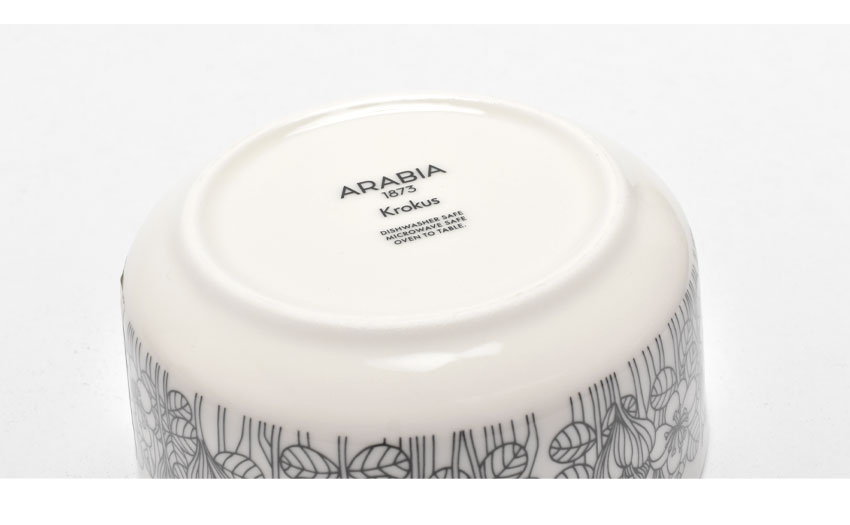 ARABIA　アピラ　クローバー柄 陶器ボウル arabia apila oval bowl | retro number