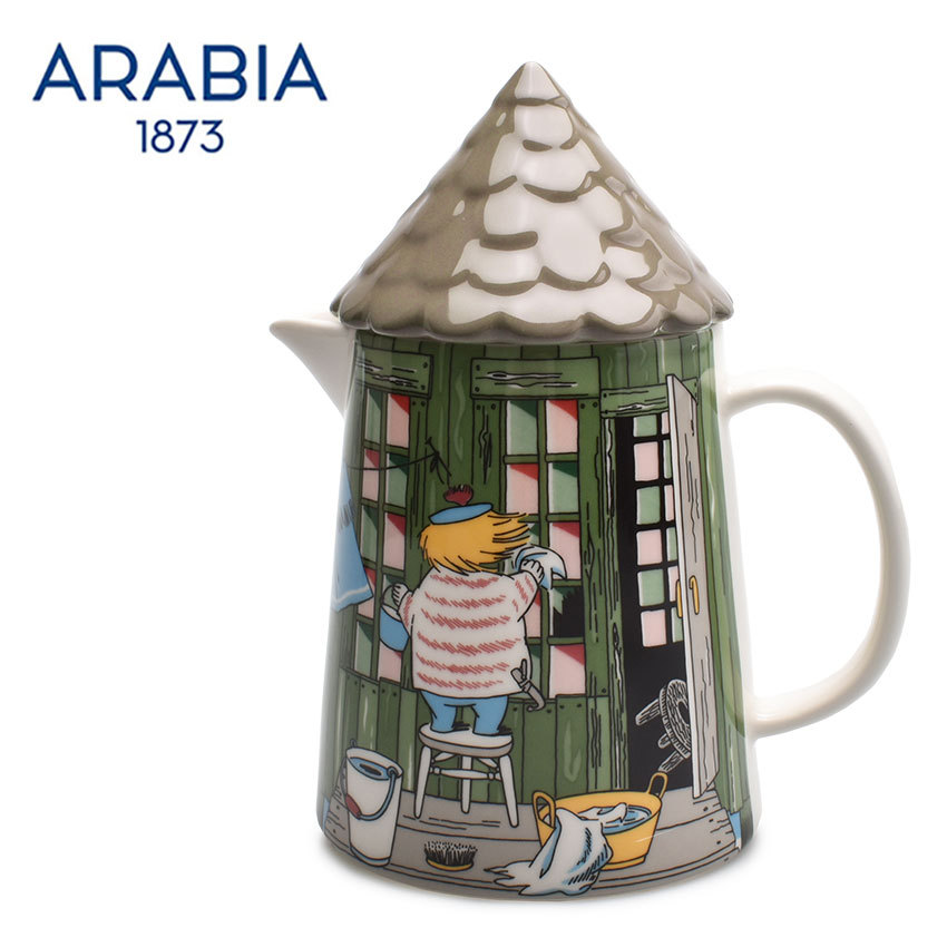 ARABIA（アラビア） ムーミン ピッチャー 1L バスハウス 冠水瓶 ARABIA