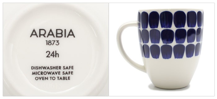 ARABIA（アラビア） 食器トゥオキオ マグカップ 340ml ブルー arabia