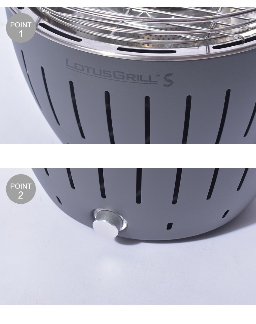 ロータスグリル グリル Sサイズ LOTUSGRILL G280 黒 レッド 赤