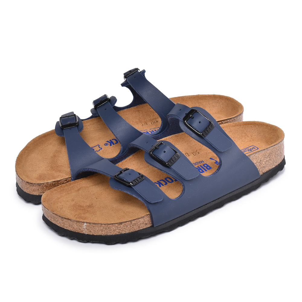 送料無料 ビルケンシュトック BIRKENSTOCK コンフォートサンダル フロリダ ソフトフットベッド 細幅