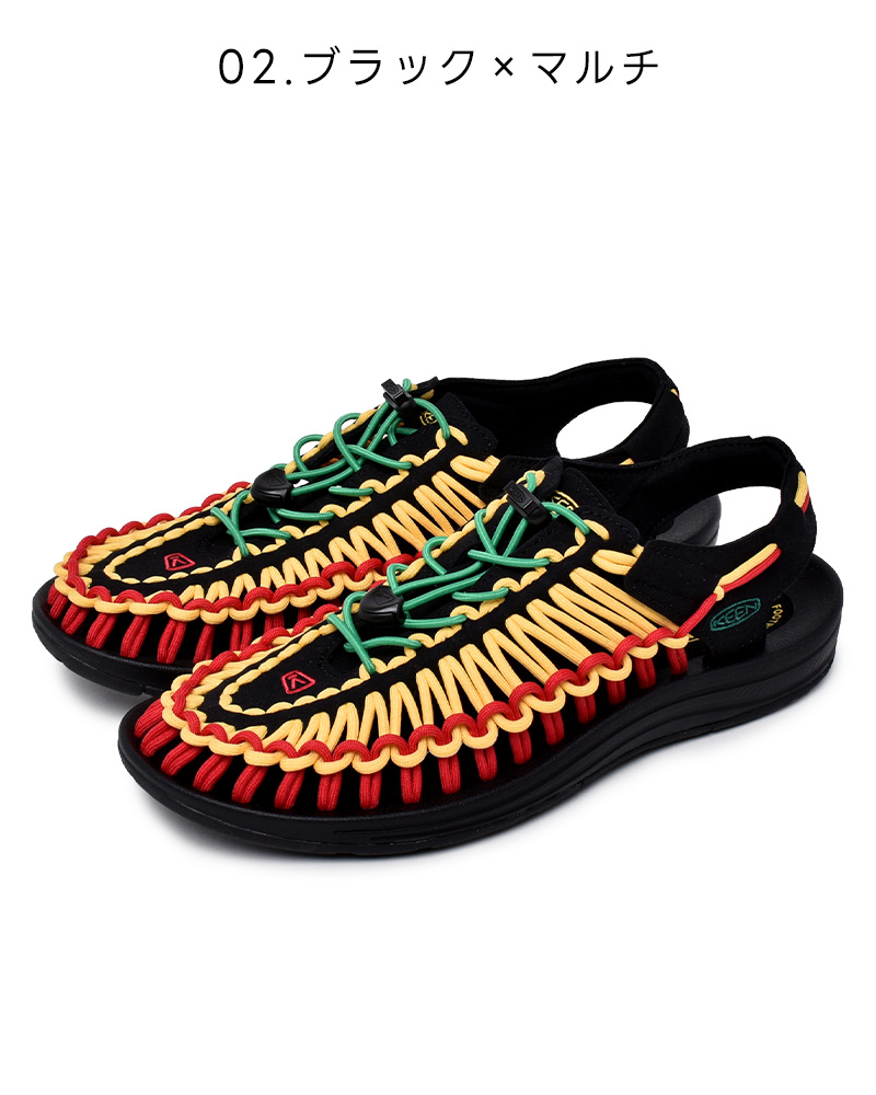 【値下げ】KEEN ユニーク アウトドアサンダル KEEN キーン UNEEK ユニーク サンダル メンズ 1023048 マルチ