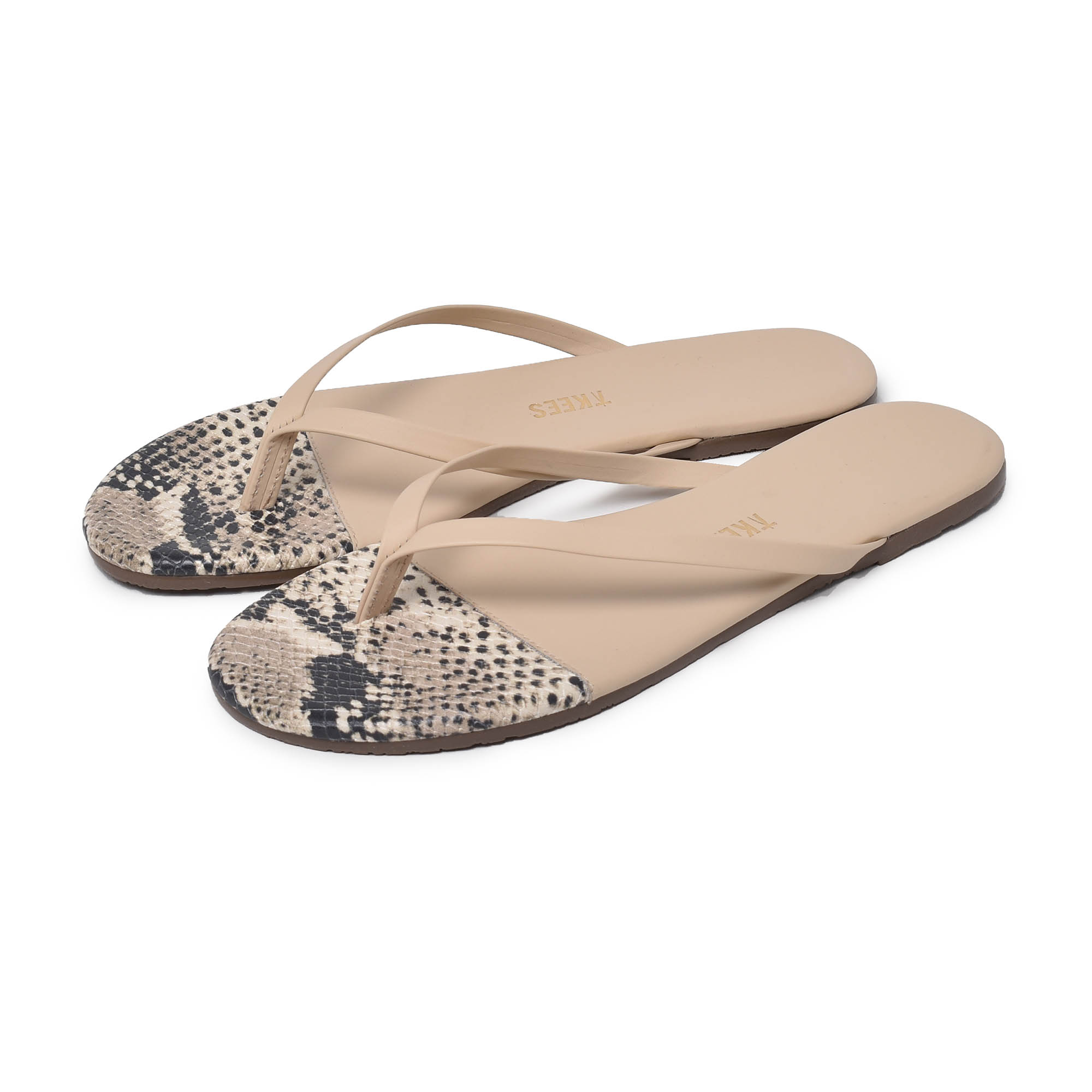 TKEES（ティキーズ） サンダル レディース FRENCH TIPS TKEES ロゴ