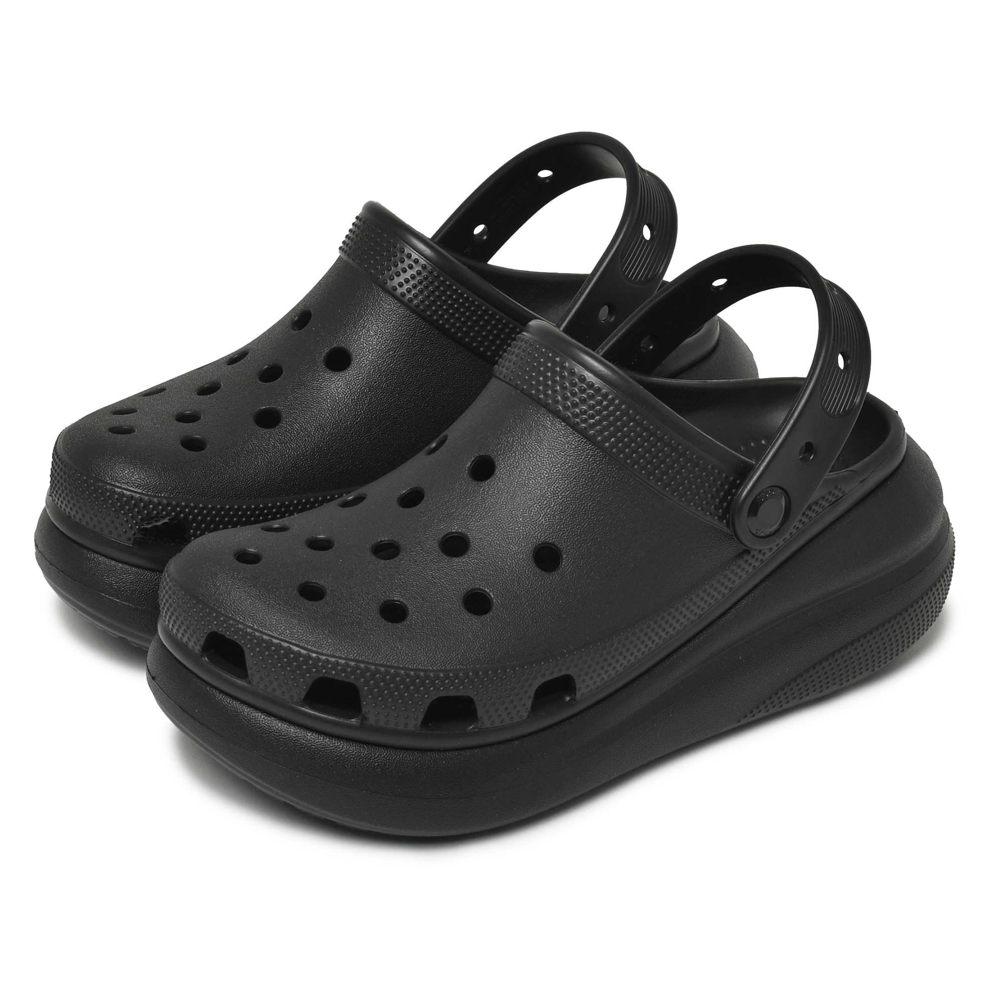 crocs（クロックス） サンダル 厚底 レディース クラッシュ クロッグ