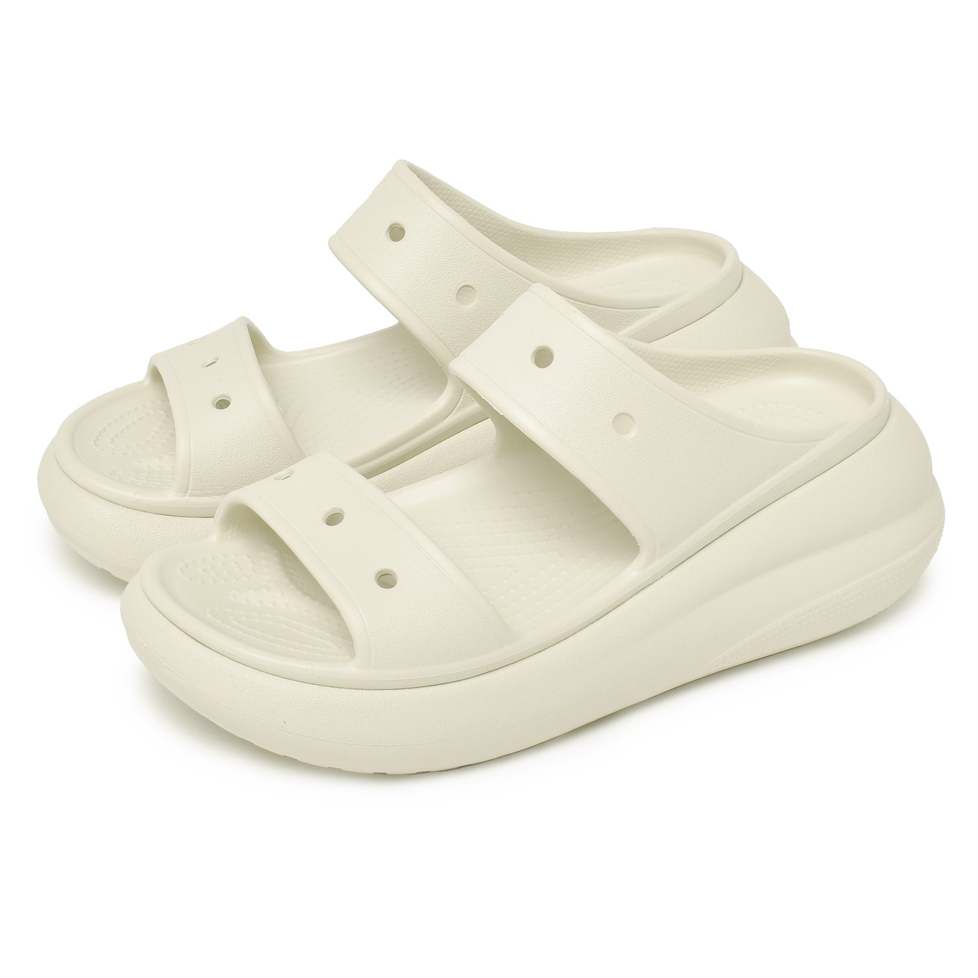 crocs クロックス レディース 厚底 サンダル クラッシュ