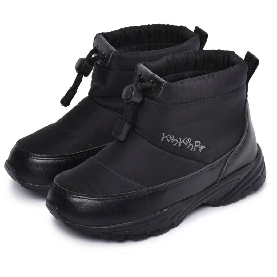 送料無料 ブーツ キッズ ジュニア 子供 スノー 雪 レイン 雨ドローコード付き防寒ブーツ KP-031  レッド イエロー ケンケンパ｜z-mall｜02