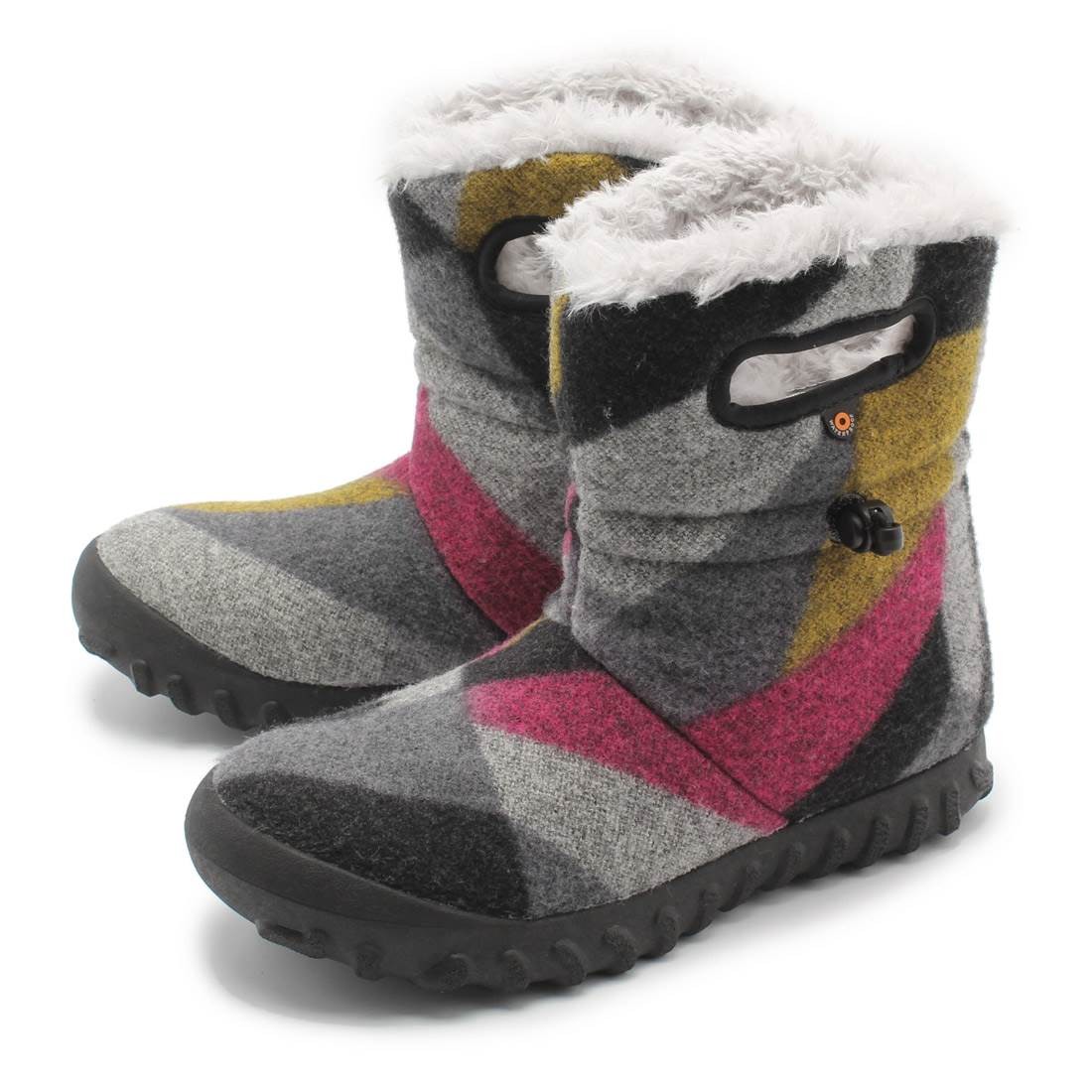 ショートブーツ メンズ レディース BOGS ボグス Bモック ウール B-MOC