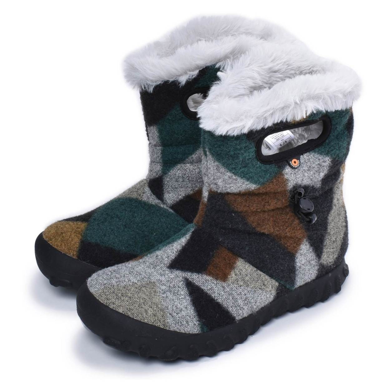 ショートブーツ メンズ レディース BOGS ボグス Bモック ウール B-MOC