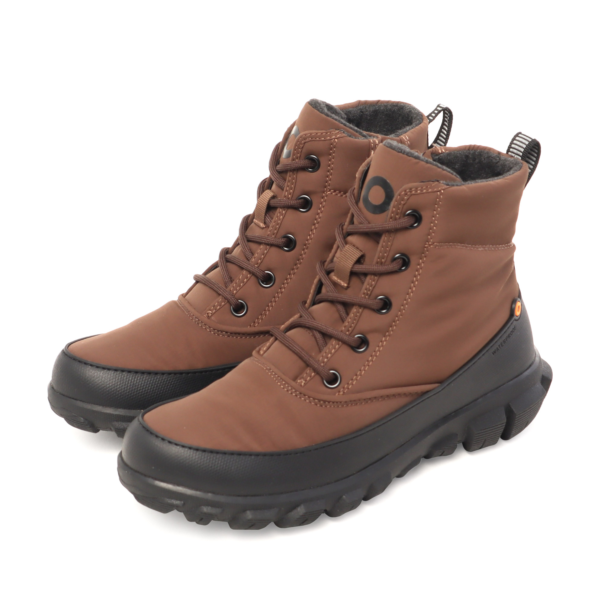 未使用 HUGO BOSS 本革ブーツ 梅雨対応 24cm BOGS（ボグス） ブーツ メンズ レディース シダー ミッド シューレース