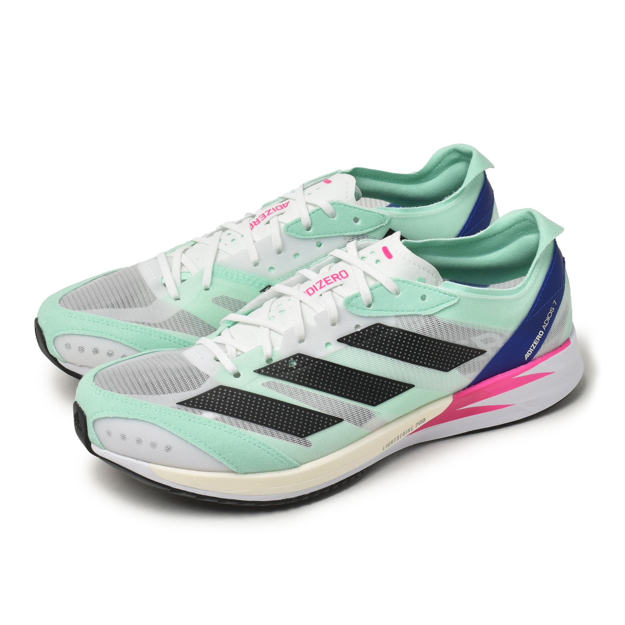 送料無料 アディダス ランニングシューズ メンズ アディゼロ ジャパン 7 ADIDAS LWE87 白 シューズ スニーカー 軽量 靴｜z-mall｜05