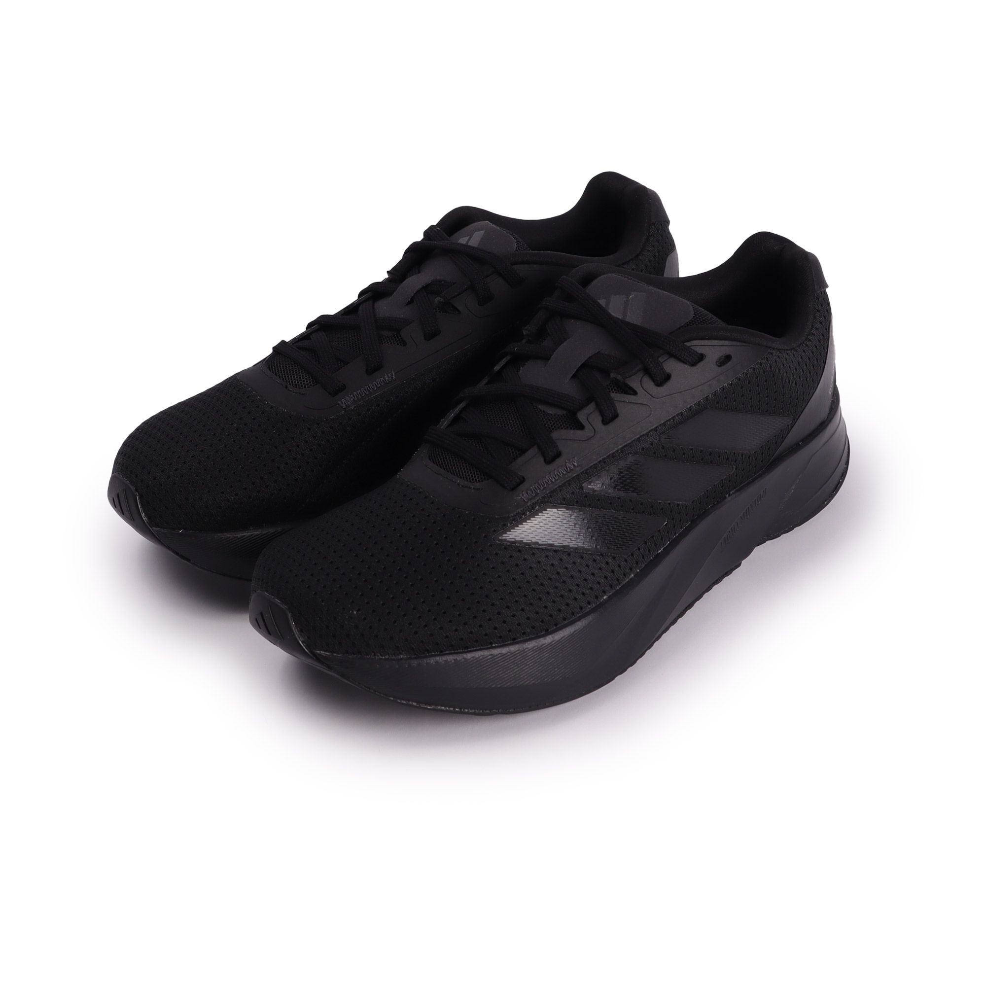 アディダス ランニングシューズ メンズ ADIDAS LZQ32 ブラック 黒 ホワイト 白 靴 シューズ スポーティ 運動 部活 スポーツ ウォーキング ジョギング ランニング｜z-mall｜03