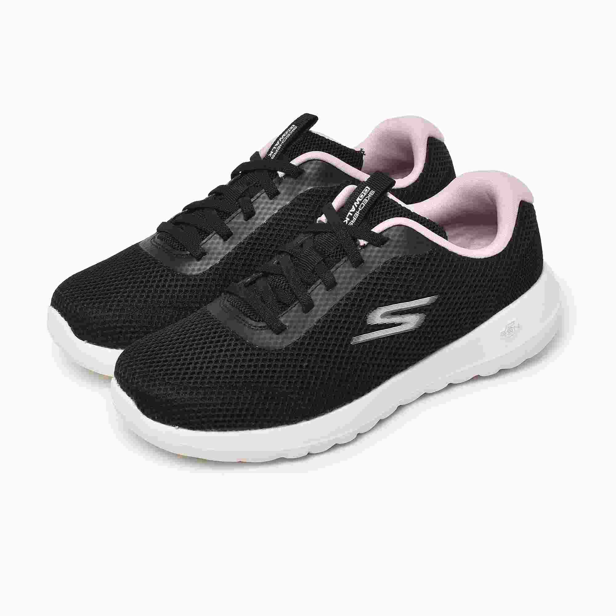 送料無料 スケッチャーズ スニーカー レディース GO WALK JOY-LIGHT MOTION SKECHERS 124707 ブラック 黒  ネイビー 紺 ピンク シューズ