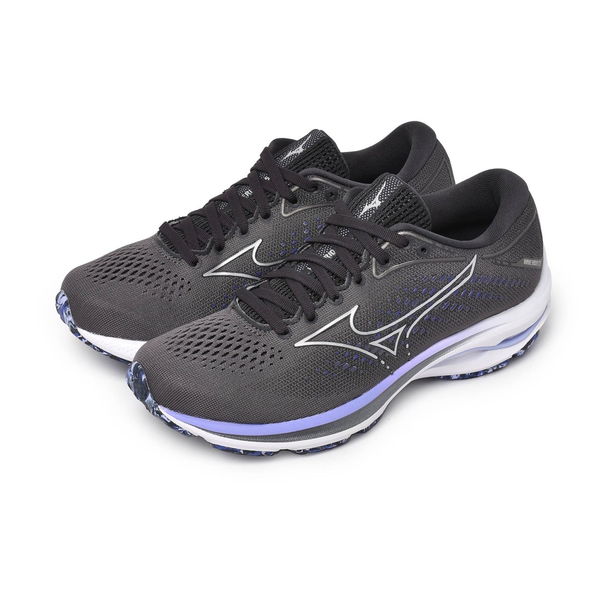 ミズノ ランニングシューズ レディース ウエーブライダー25 MIZUNO J1GD2103 ブルー ブラック 黒 靴 シューズ ランニング 通勤  :1666-0190:Z-MALL ヤフーショッピング店 - 通販 - Yahoo!ショッピング