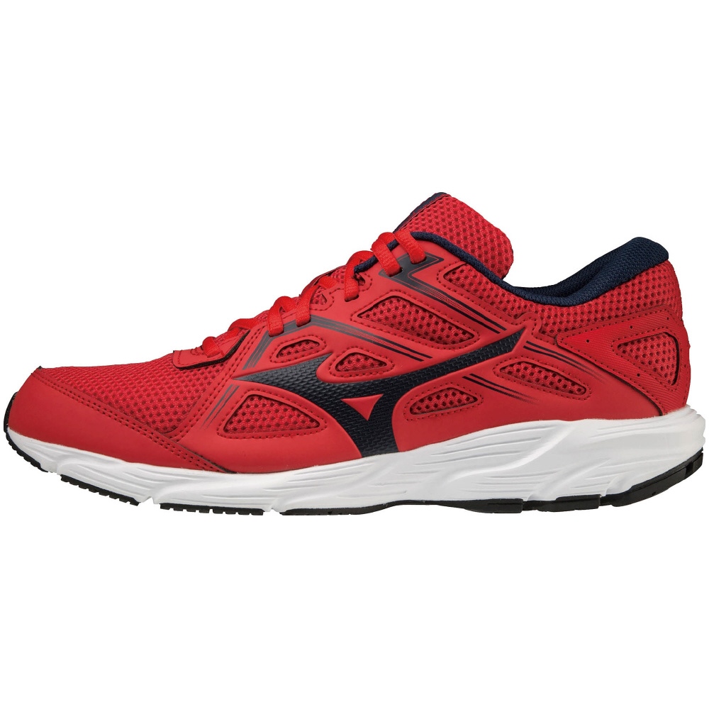 MIZUNO ウエーブライダー27（UNISEX） レッド×ホワイト