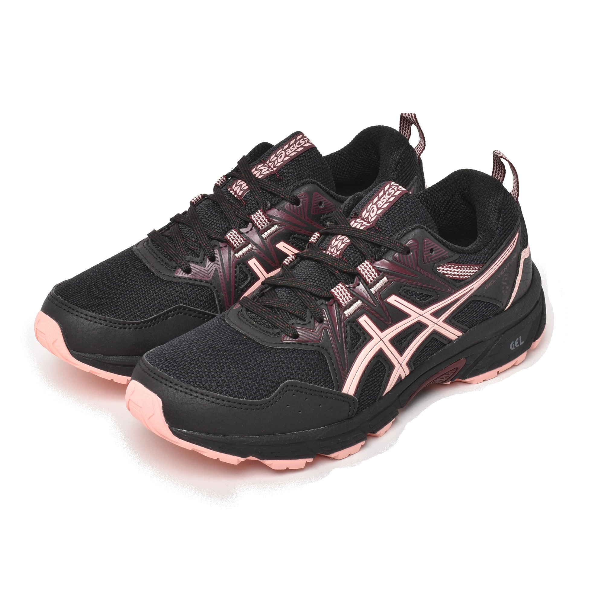 アシックス ランニングシューズ レディース (W)ゲルベンチャー8 ASICS 1012A708 ブラック 黒 ピンク 靴 シューズ トレーニング｜z-mall｜02