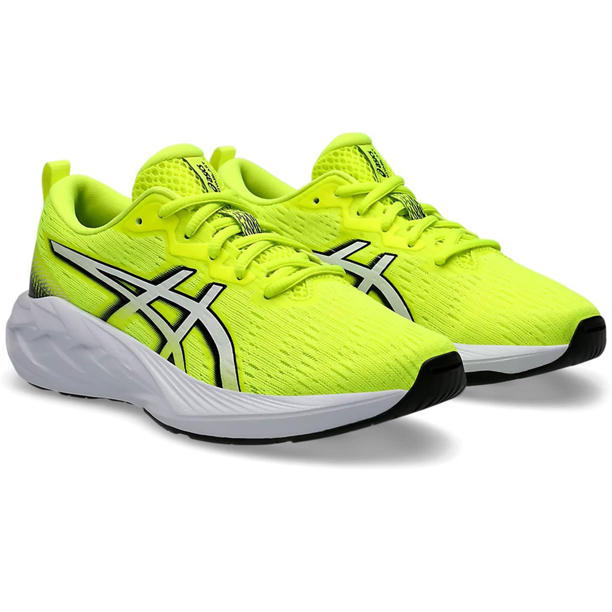 アシックス ランニングシューズ キッズ ASICS 1014A317 グレー イエロー 黄 ホワイト...