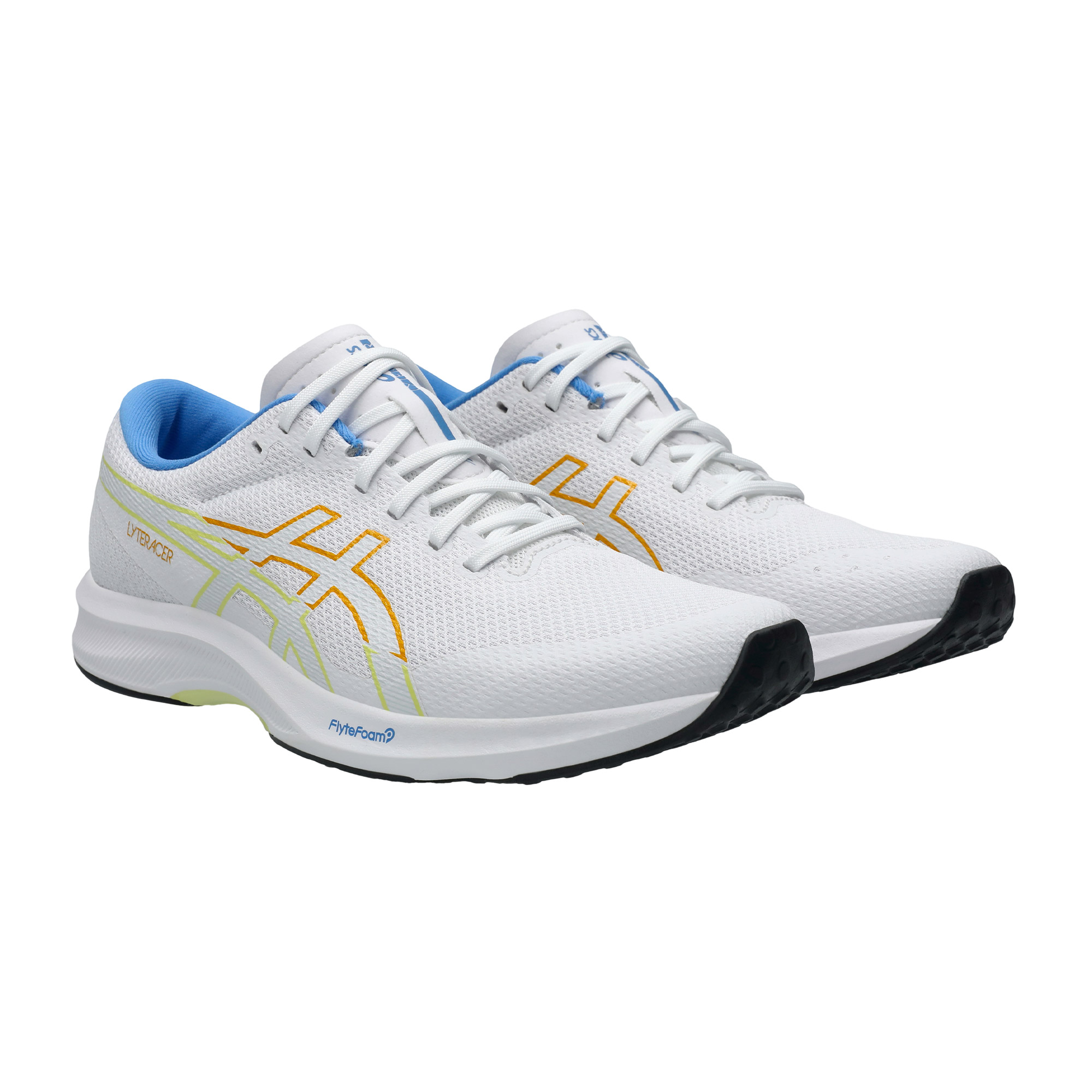 ASICS ランニングシューズ ホワイト/ティール 未使用 新品未使用】ASICS アシックス ランニングシューズ ホワイト