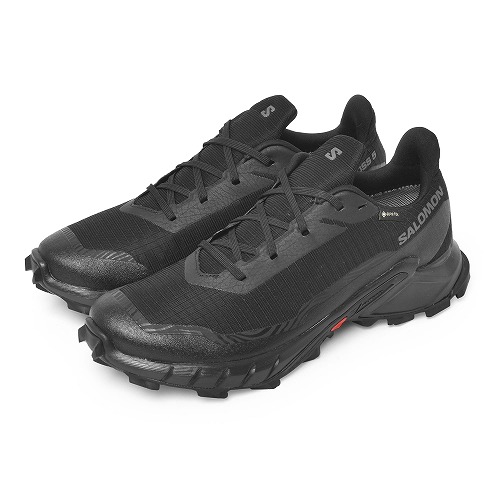 サロモン トレイルランニングシューズ メンズ SALOMON L47307500 L47310300 ブラック 黒 グレー 靴 シューズ 防水 撥水 はっ水 ゴアテックス GORE-TEX｜z-mall｜02