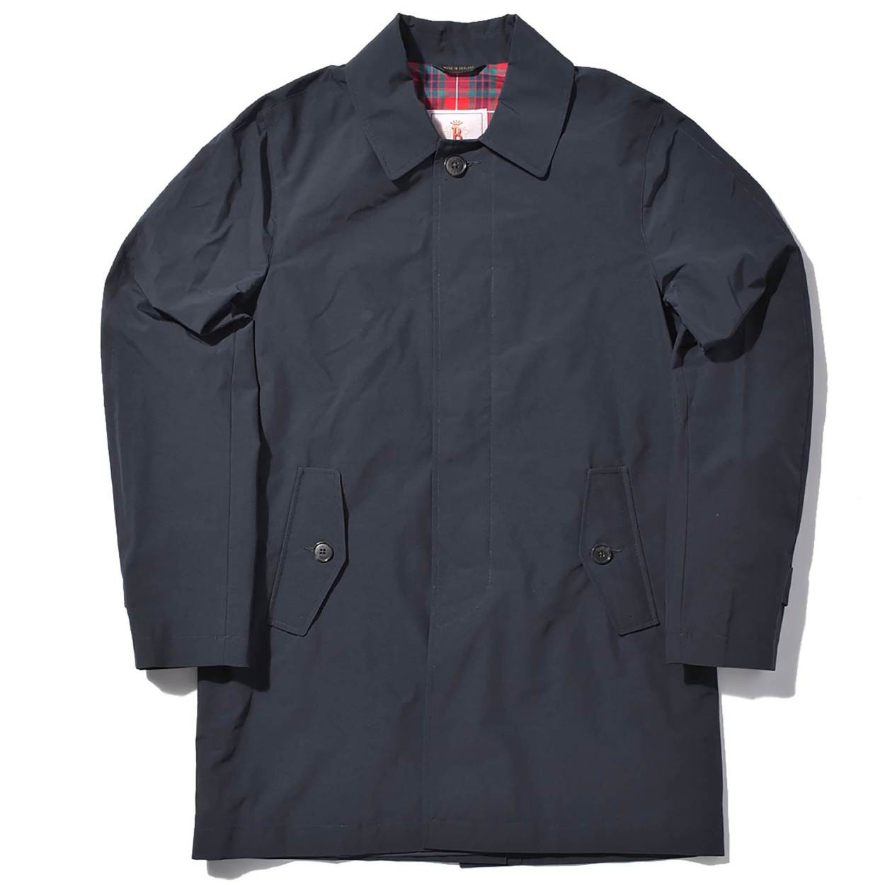 BARACUTA　バラクータ　ウール　ピーコート　ダークグレー　ストライプ　LL BARACUTA（バラクータ） メンズ コート G10 ORIGINAL COAT BRCPS0189