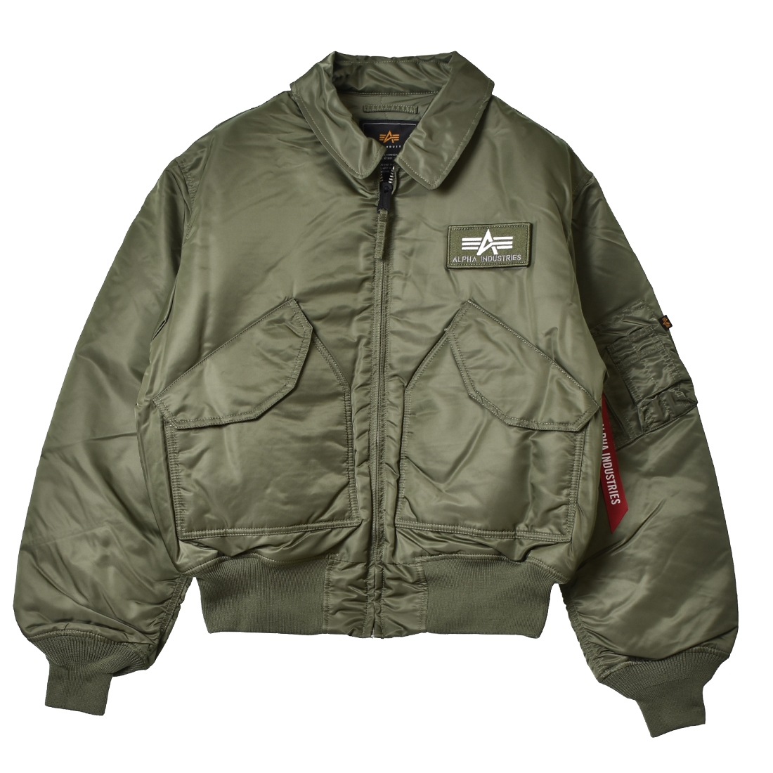 送料無料 アルファ インダストリーズ アウター ALPHA INDUSTRIES CWU 45/P フライトジャケット メンズ ブラック 黒 グレー FLIGHT JACKET MJC22000C1｜z-mall｜05