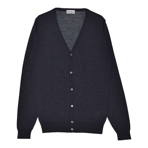 JOHN SMEDLEY ジョンスメドレー カーディガン メンズ ブラック