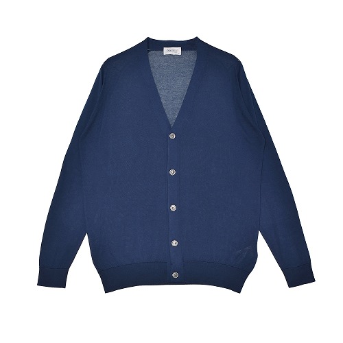 JOHN SWEEDLEY ブラックカーディガン JOHN SMEDLEY 24G CARDIGAN ブラック