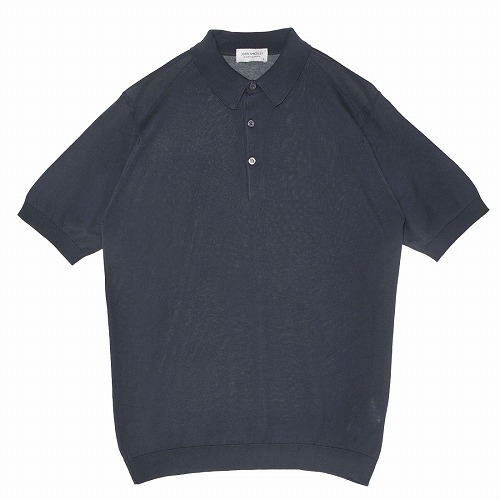 JOHN SMEDLEY ジョンスメドレー 半袖ポロシャツ メンズ ブラック