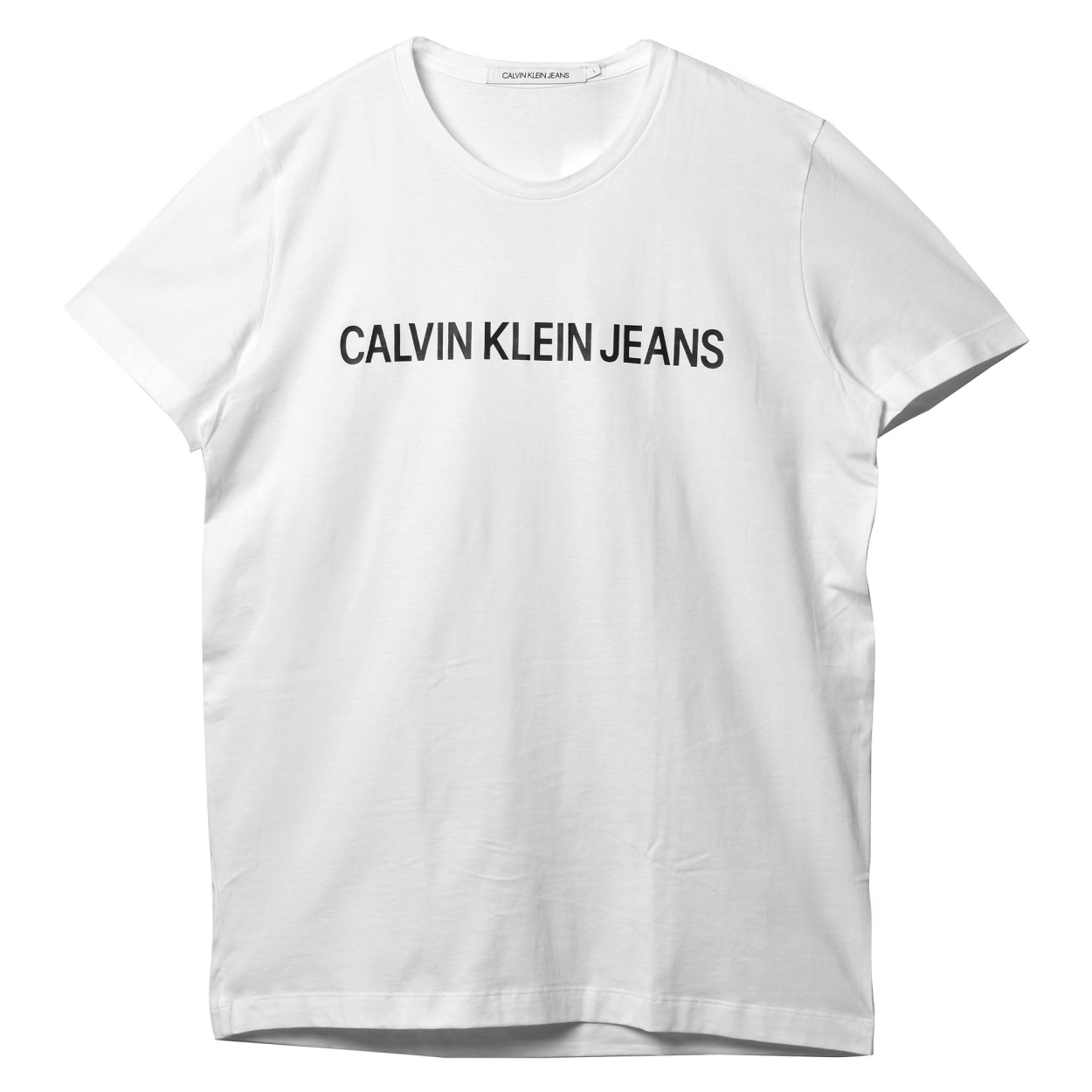 （ゆうパケット可）カルバンクラインジーンズ 半袖Tシャツ メンズ CORE INSTITUTIONAL LOGO SLIM T-SHIRT  CALVIN KLEIN JEANS J30J307855