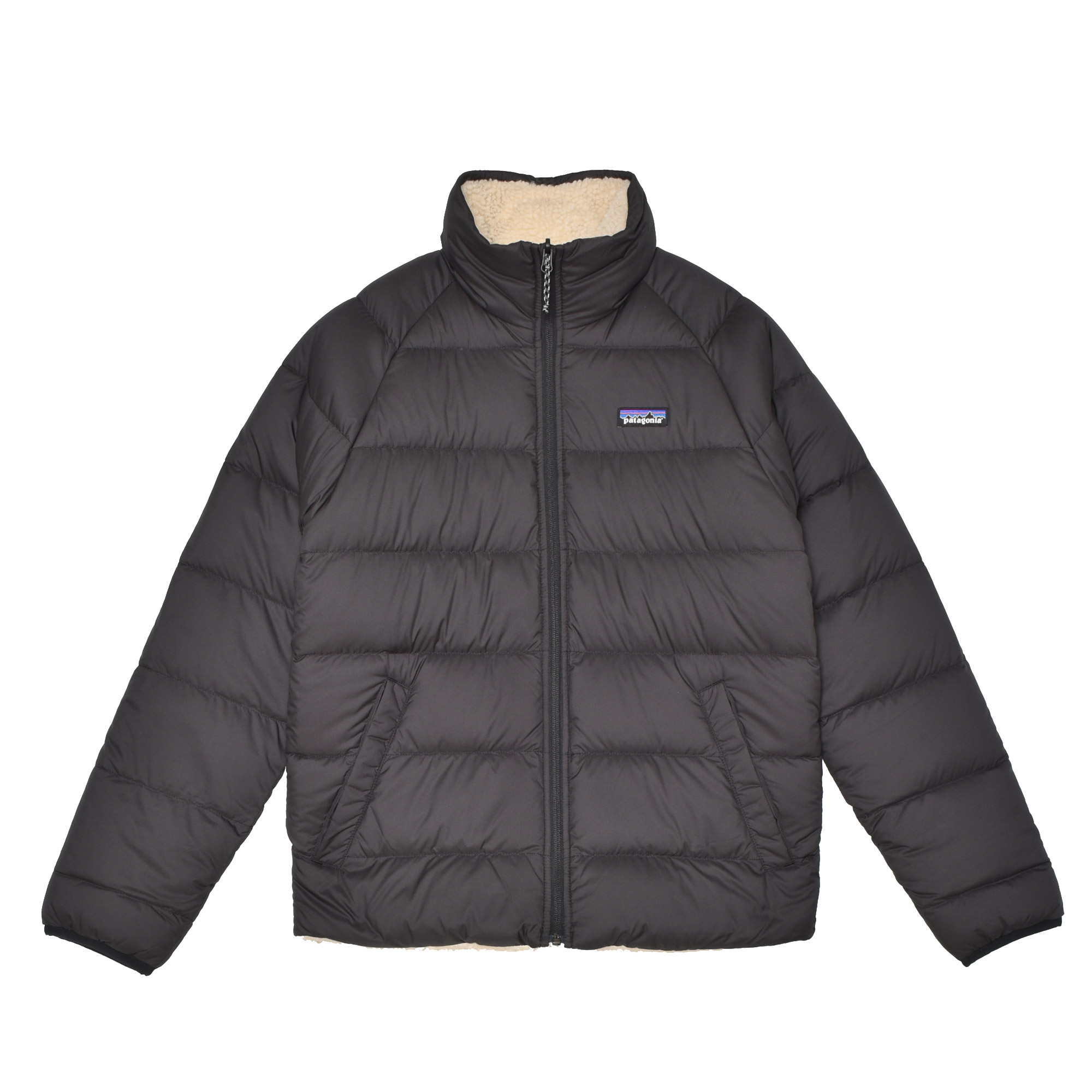 patagonia ブラック ダウンジャケット サイズL相当 patagonia メンズ Lブラック ダウンジャケット - メルカリ