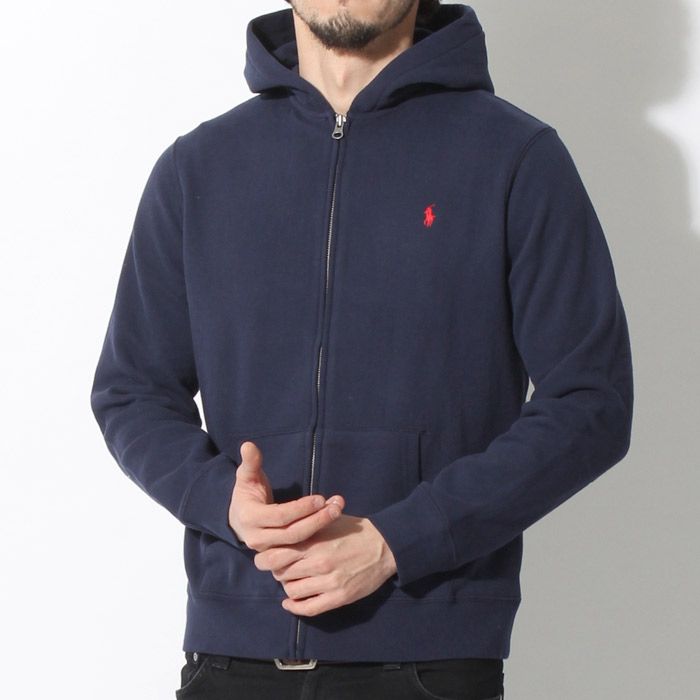 送料無料 ポロ ラルフローレン パーカー メンズ レディース POLO RALPH LAUREN 547626 フルジップ 長袖 男女兼用 ボーイズサイズ｜z-mall｜02