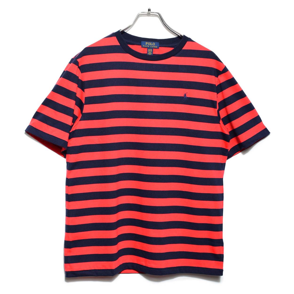 送料無料 ポロ ラルフローレン Tシャツ メンズ レディース ワンポイント ボーダー 半袖 POLO RALPH LAUREN 323836701｜z-mall｜02