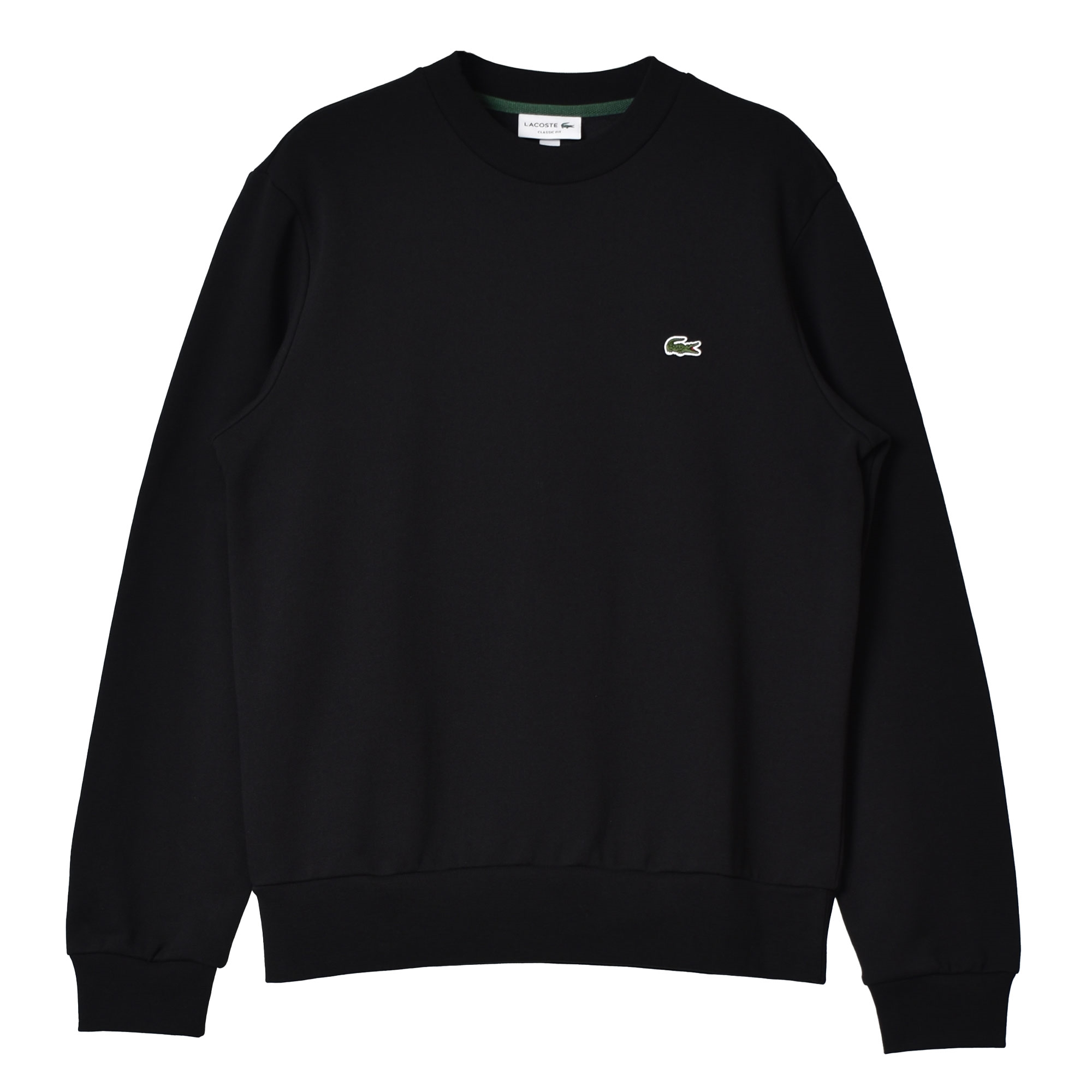 送料無料 ラコステ スウェット メンズ L S CTN FLEECE SWEAT