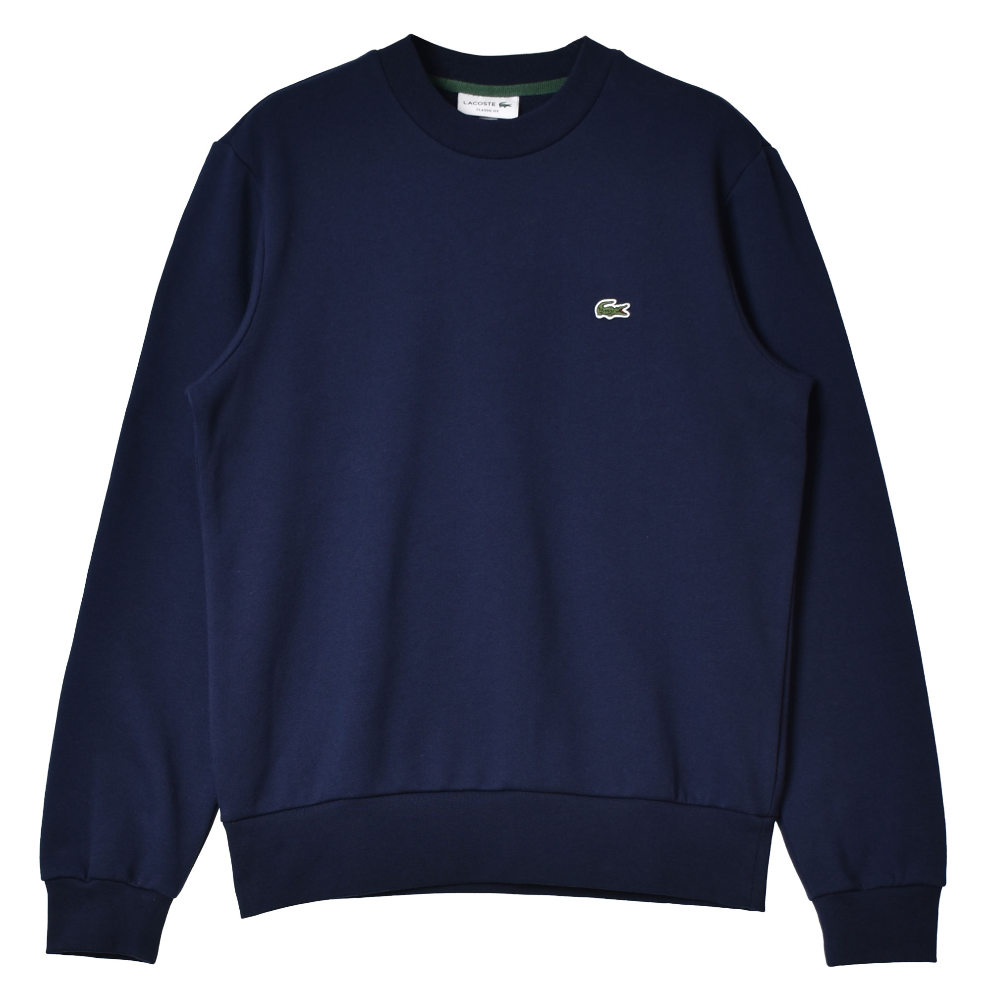 送料無料 ラコステ スウェット メンズ L S CTN FLEECE SWEAT