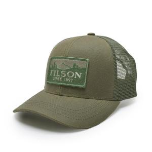フィルソン キャップ メンズ FILSON 11030237 ブラック 黒 カーキ 帽子 ロゴ 刺繍...