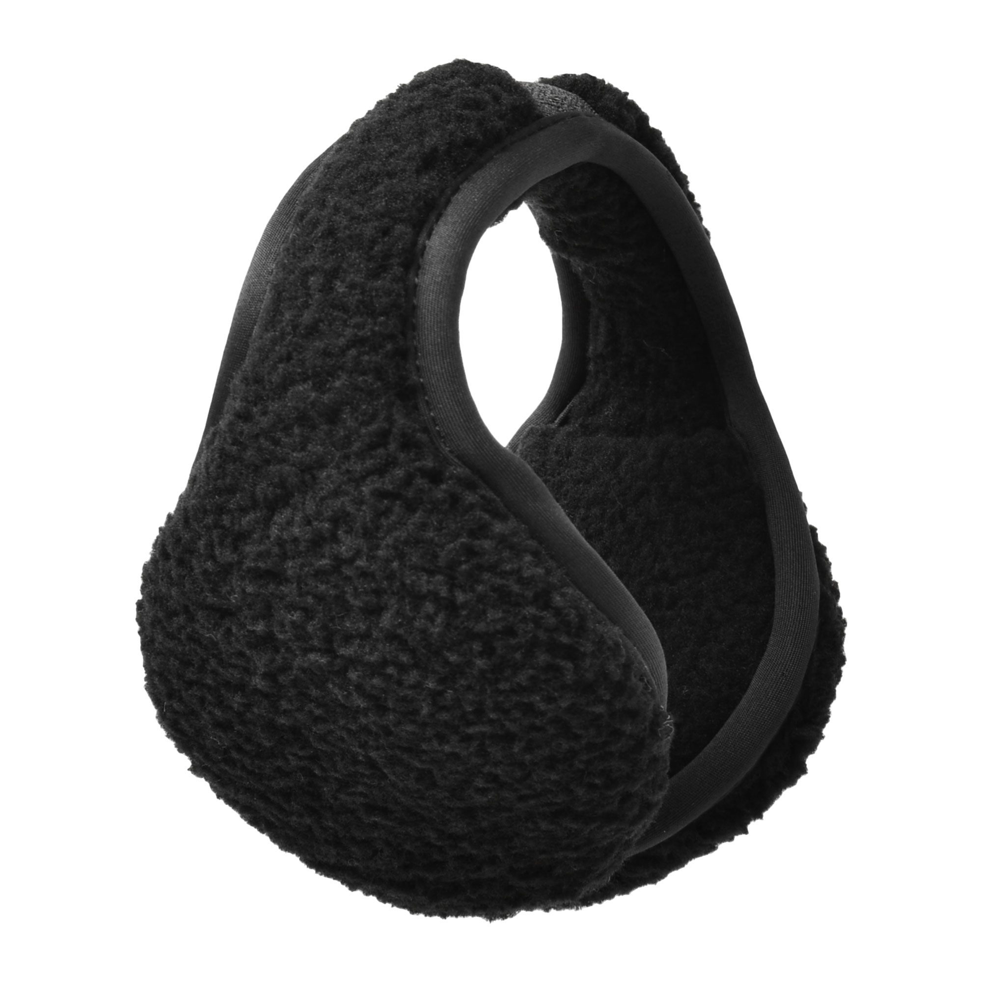 UGG（アグ） 耳あて メンズ シェルパ UGG 21698 黒 白 アイボリー