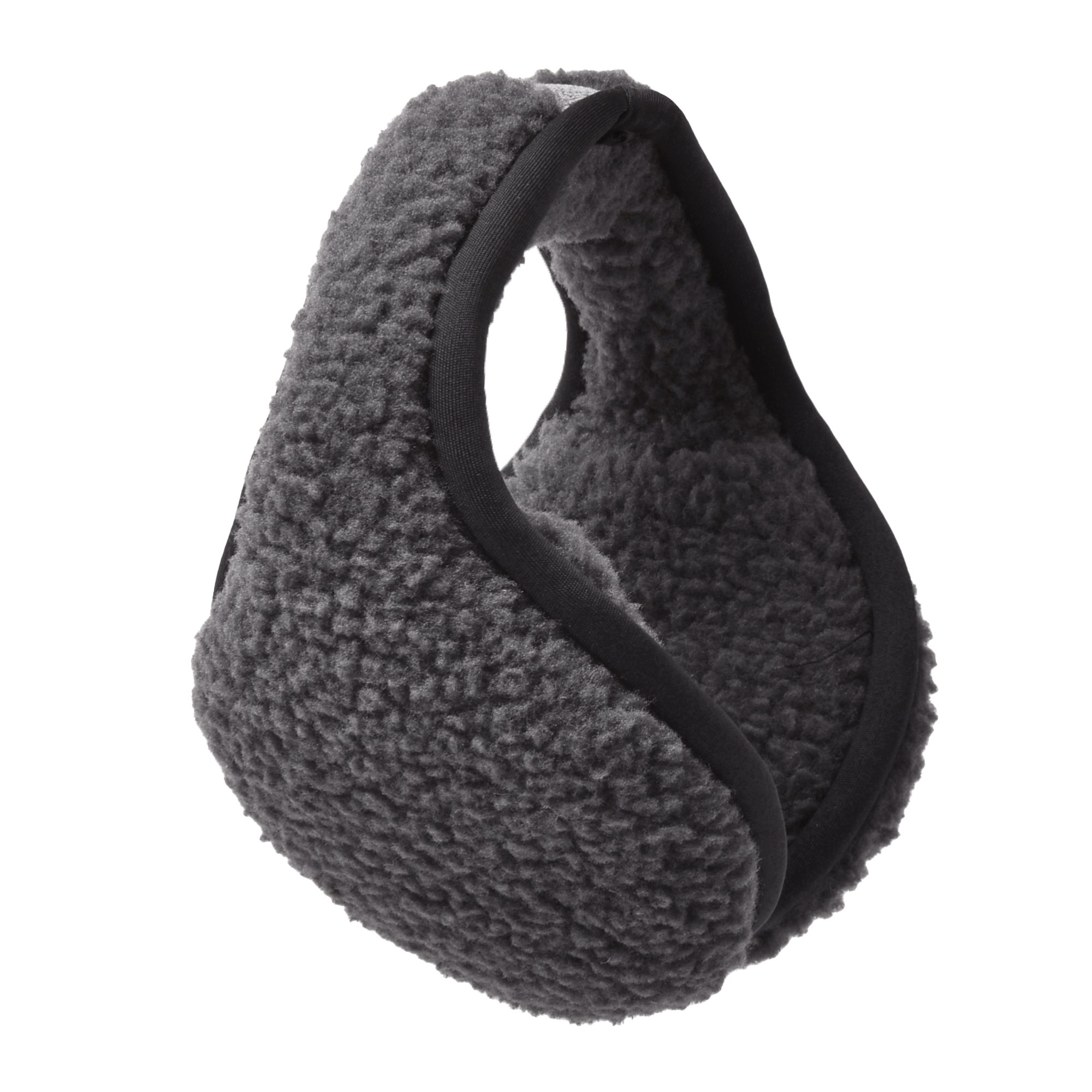 UGG（アグ） 耳あて メンズ シェルパ UGG 21698 黒 白 アイボリー