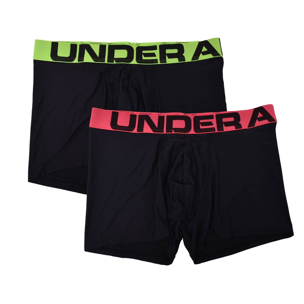 アンダーアーマー アンダーウェア メンズ TECH 3IN 2PACK UNDER ARMOUR 1363618 黒 ピンク パンツ ショーツ 2枚