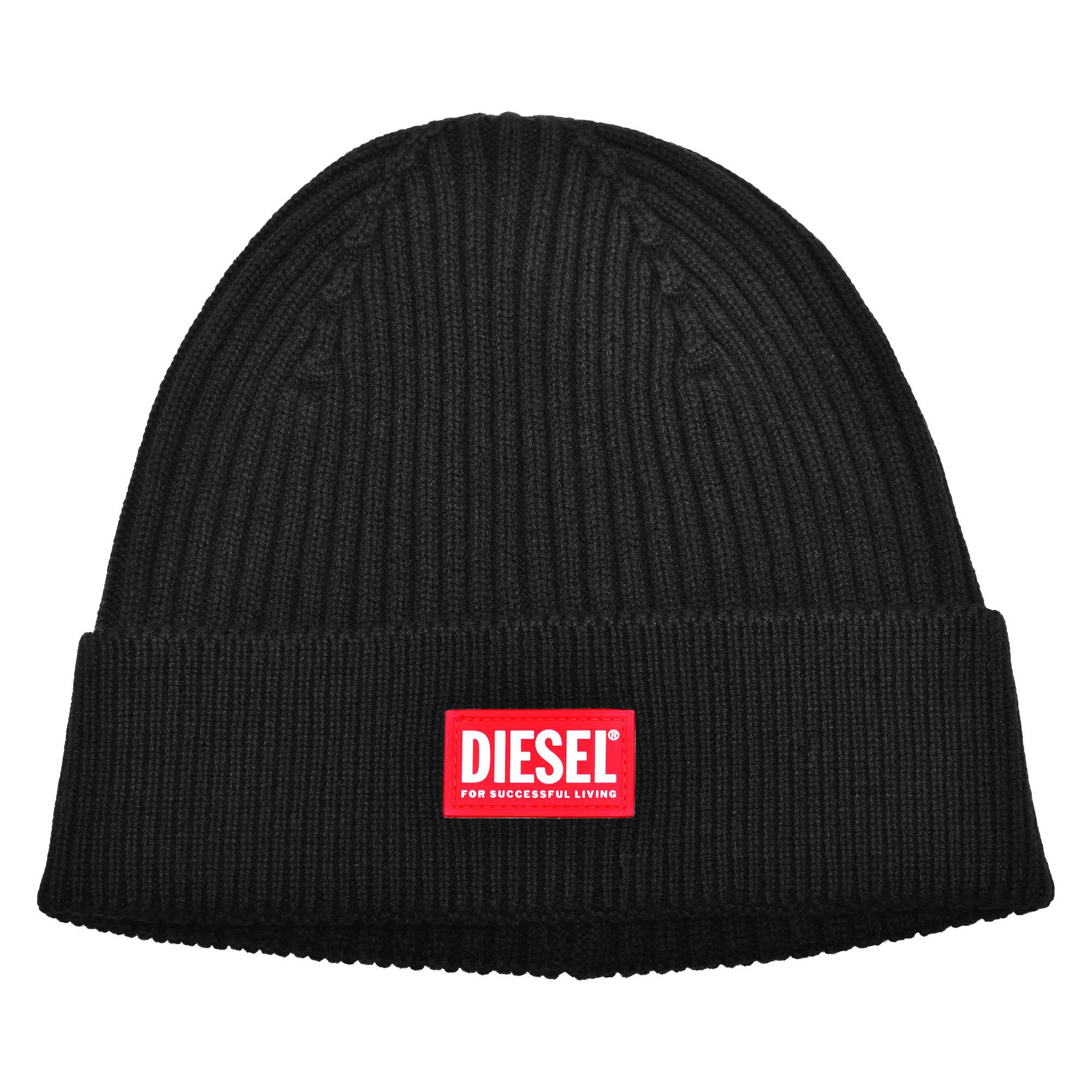 DIESEL メンズニット帽、ビーニー（色：ブラック系）の商品一覧｜帽子