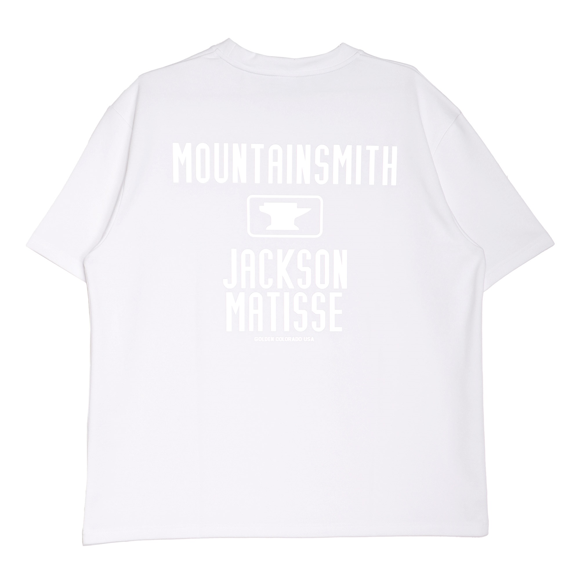 送料無料 マウンテンスミス 半袖Tシャツ メンズ MOUNTAIN SMITH × JM LOGO ...