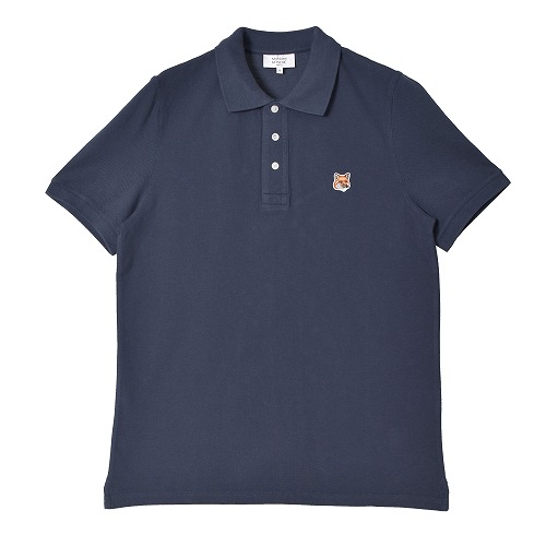 交渉対応　MAISON KITSUNE ポロシャツ MAISON KITSUNE メゾンキツネ ポロシャツ BOLD FOX HEAD PATCH