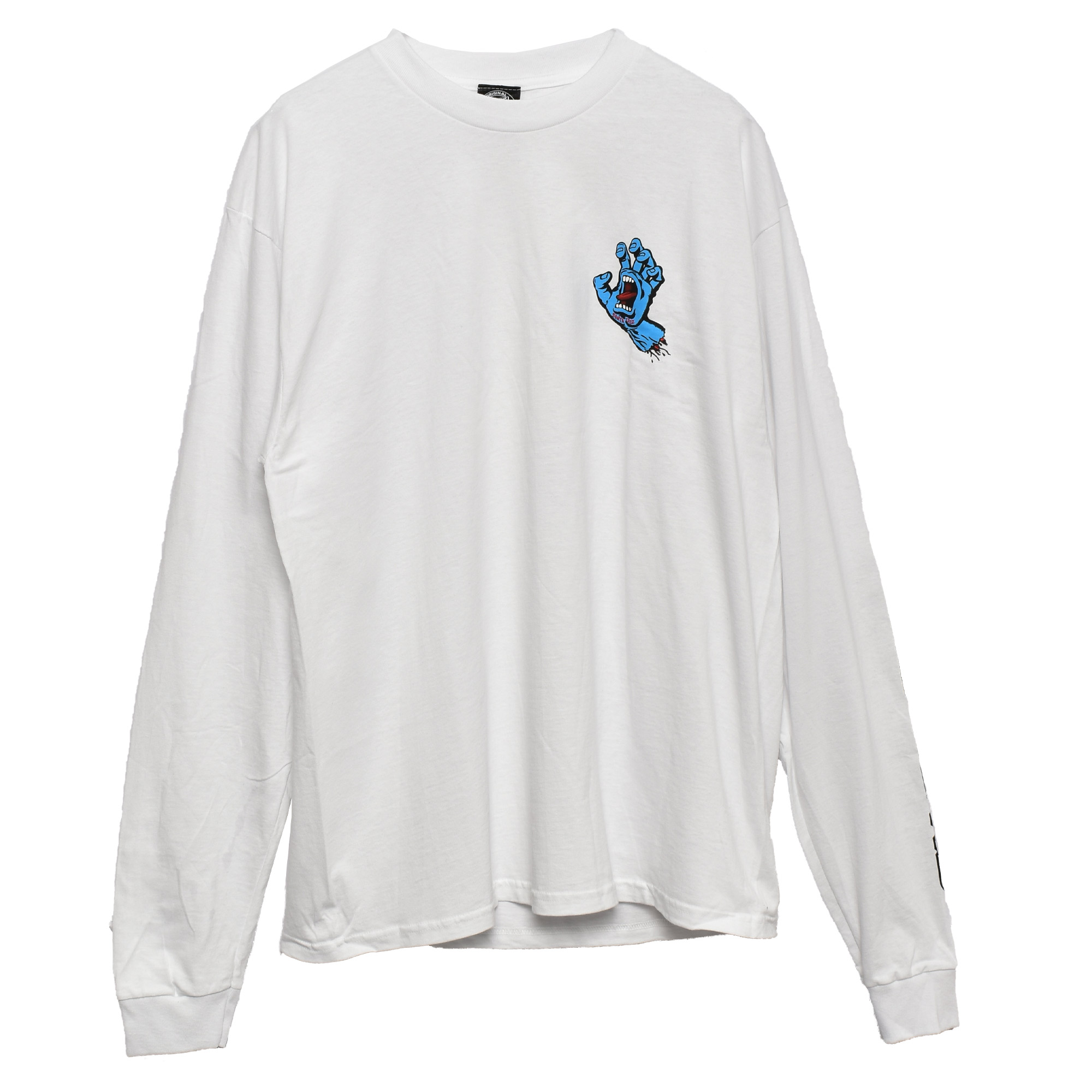 サンタクルーズ Tシャツ メンズ スクリーミングハンド 長袖 SANTACRUZ