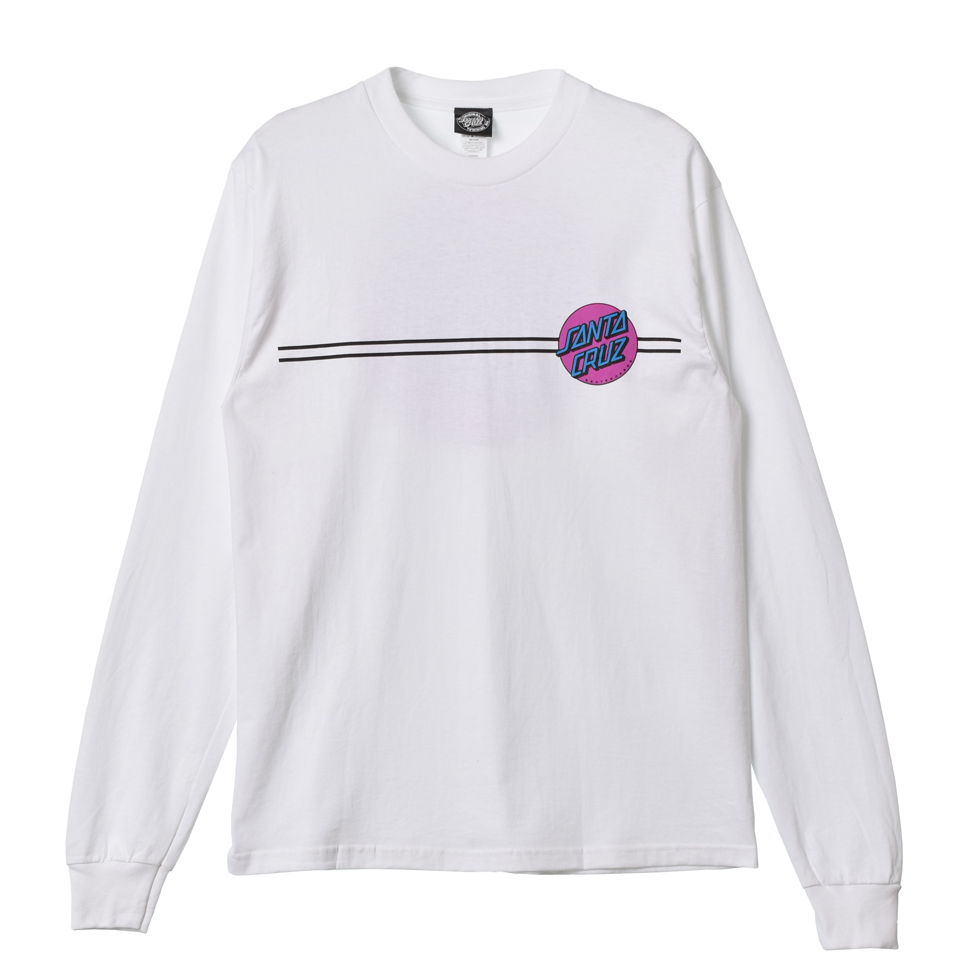 サンタクルーズ Tシャツ 長袖 メンズ アザー ドット ロングスリーブ レギュラー ロンT SANTACRUZ 44152625 ブラック 黒 白 青 |  | 04