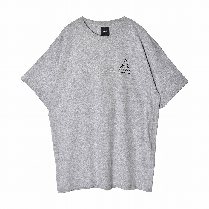 （ゆうパケット可） ハフ 半袖Tシャツ メンズ エッセンシャル TT HUF TS01751 黒 白