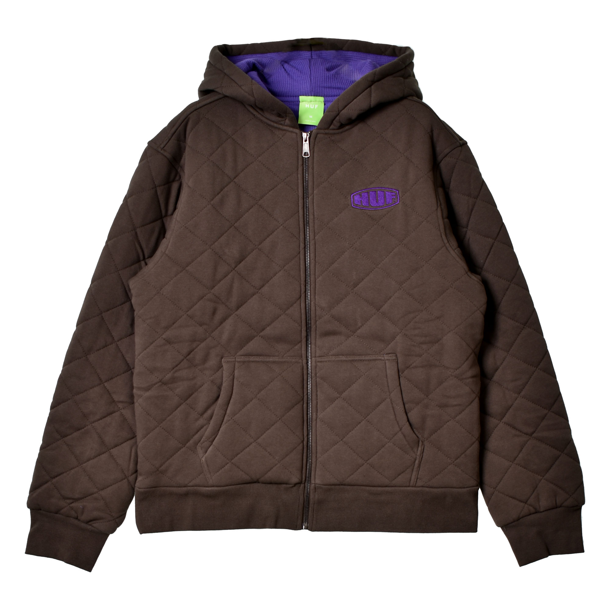 HUF（ハフ） パーカー メンズ ワークマン キルテッド フルジップ HUF 