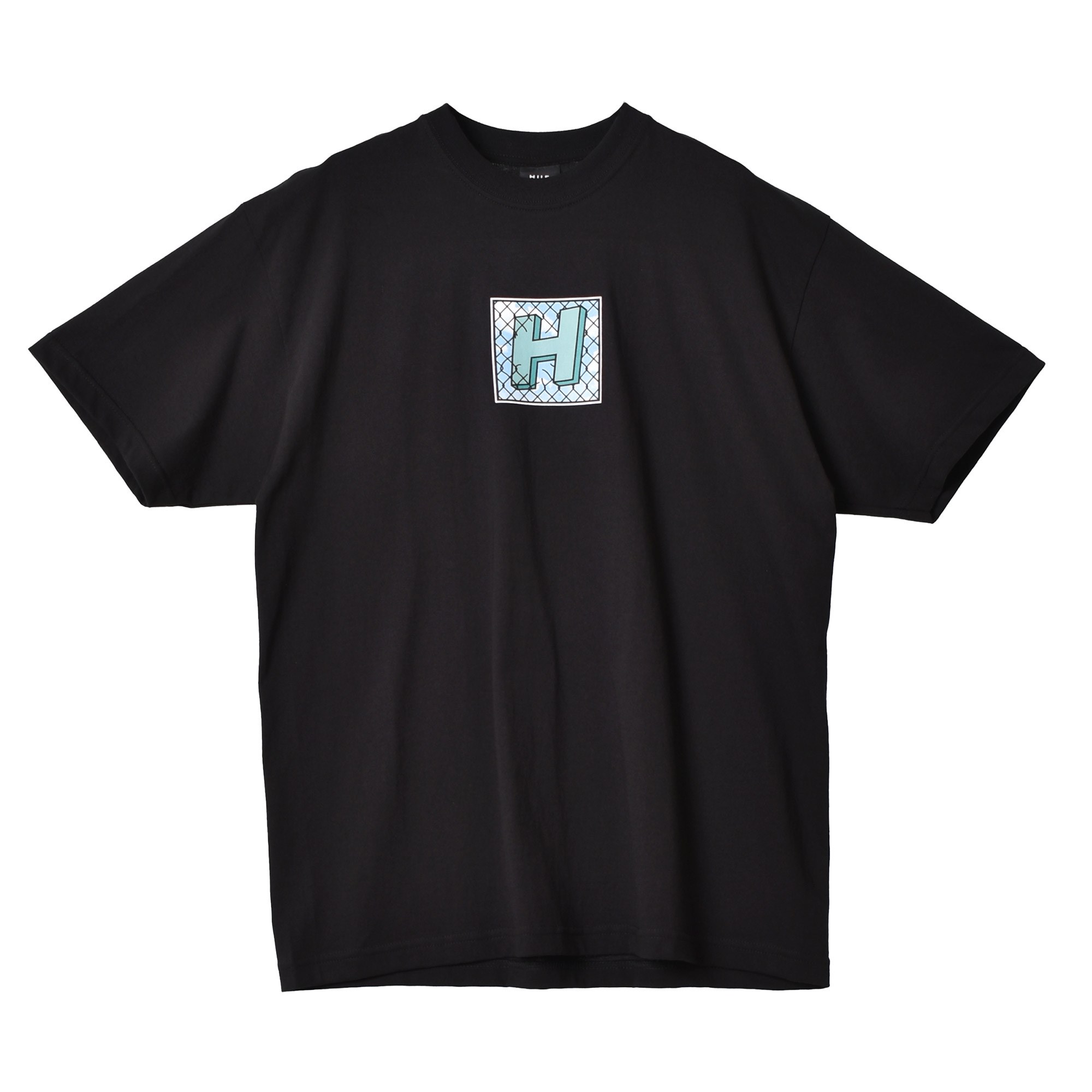 ハフ 半袖Tシャツ メンズ TRESSPASS S／S TEE HUF TS01940 ブラック 黒...